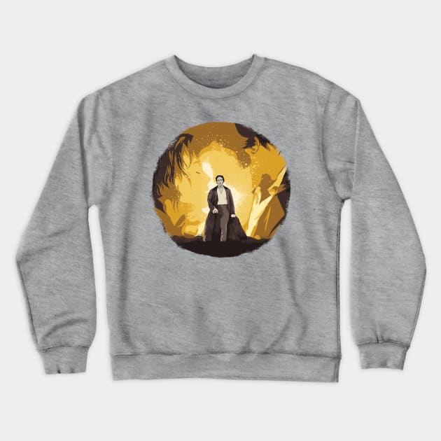 Mr. Darcy Melting Hearts Crewneck Sweatshirt by polliadesign